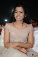 Rashmika Mandanna at Chalo Movie Pre Release Event